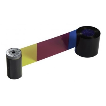 Набор для печати: полноцветная лента YMCKT, чистящий ролик, чистящая карта (535700-004-R010) - фото