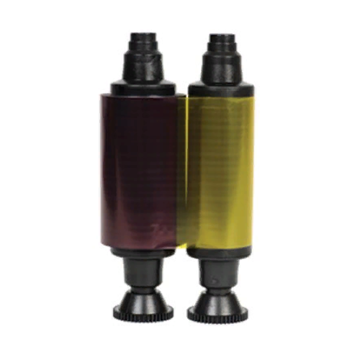 1/2 панель цветная лента YMCKO-KO (250 оттисков/ролик) (N7H206NAAA) - фото