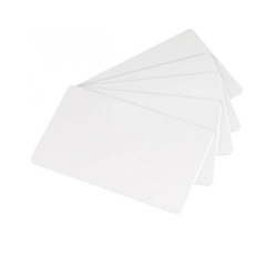 Карты для карточного принтера Evolis, белые 30 mil 500 шт (C2501)