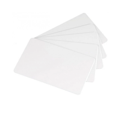 Карты для карточного принтера Evolis, белые 30 mil 500 шт (C2501) - фото