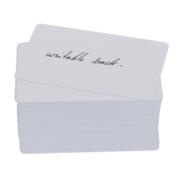 Карты для карточного принтера Evolis с записываемой обратной стороной 20MIL 100 шт (C4522) - фото