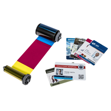 Принтер пластиковых карт Advent SOLID-210S и лента YMCKO 250 отпечатков ASOL2S-P - фото 1