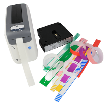 Браслеты медицинские Z-Band UltraSoft 25мм*279мм 200 шт/картридж, желтые (10006995K-7K/1) - фото