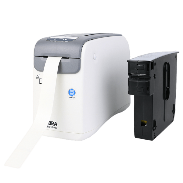 Браслеты медицинские Z-Band UltraSoft 25мм*152мм 200 шт/картридж, белые, для младенцев (10006998K/1)