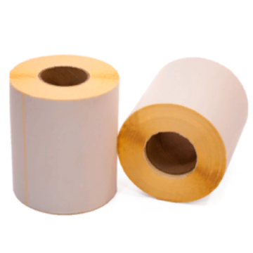 Термотрансферная этикетка 50х80 1000 шт. втулка 40 мм - фото