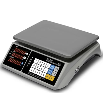 Торговые настольные весы MERTECH M-ER 328 AC-6.1 "TOUCH-M" LED MER3665 - фото