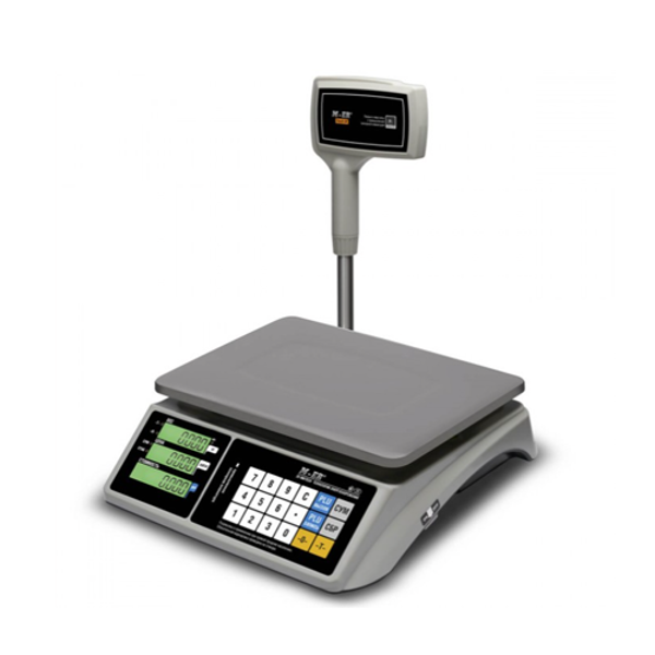 Торговые настольные весы MERTECH M-ER 328 ACPX-6.1 "TOUCH-M" LCD MER3640