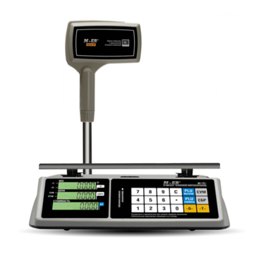 Торговые настольные весы MERTECH M-ER 328 ACPX-6.1 "TOUCH-M" LCD MER3640 - фото 1