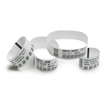 Браслеты медицинские для TSC TDP-225W белые, для младенцев, 200 шт/картридж (WDI-104-OL/1-CNY) - фото