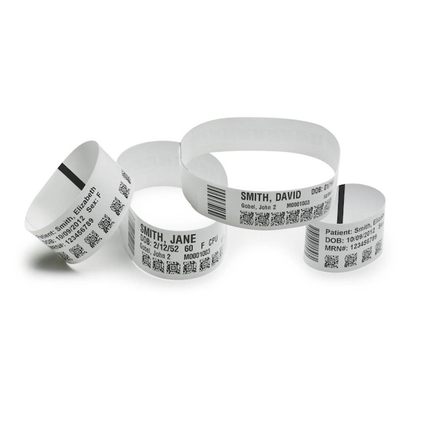 Браслеты медицинские для TSC TDP-225W белые, для младенцев, 200 шт/картридж (WDI-104-OL/1-CNY)