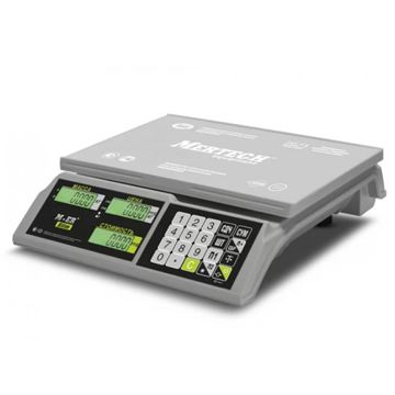 Торговые настольные весы MERTECH M-ER 326 C-32.5 LCD без АКБ MER3697 - фото