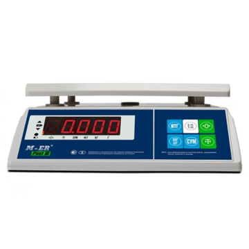 Весы торговые MERTECH M-ER 326 AFU-15.2 "POST III" LED MER3720 - фото 1