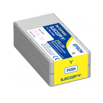 Картридж Epson SJIC22P(Y) для принтера TM-C3500 C33S020604 - фото