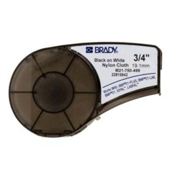 Картридж BradyM21-750-499 лента 19.05mm/4.87m, нейлон, черный на белом M21-750-499 лента 19.05mm/4.87m (brd110895)