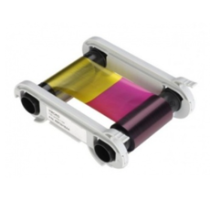 1/2 панель цветная лента Evolis полноцветная лента YMCKO, 400 отпечатков (R5H204M100)