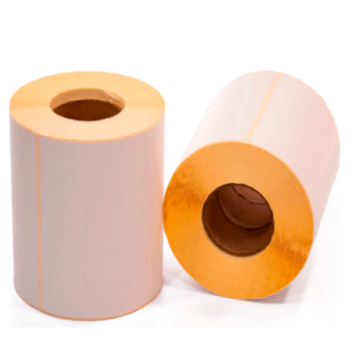 Термотрансферная этикетка 58х30мм  втулка 40мм 900 шт - фото