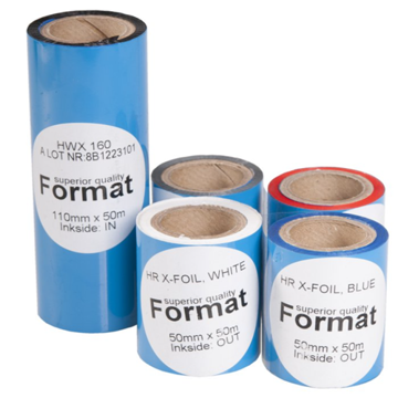 Риббон Format WX4085, Wax OUT 75 мм х 600 м (PM075600WO) - фото