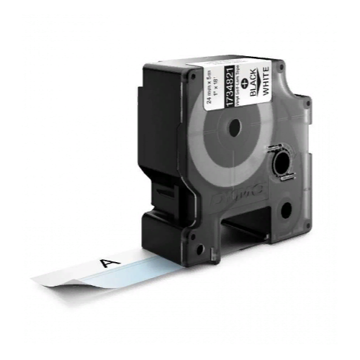 Картридж c самоламинирующейся лентой для принтеров Dymo Rhino 5.5 м x 24 мм, белый (DYMO1734821) - фото
