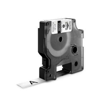 Картридж с термоусадочной трубкой для принтеров Dymo Rhino  1.5 м x 12 мм, белый (DYMO18055) - фото