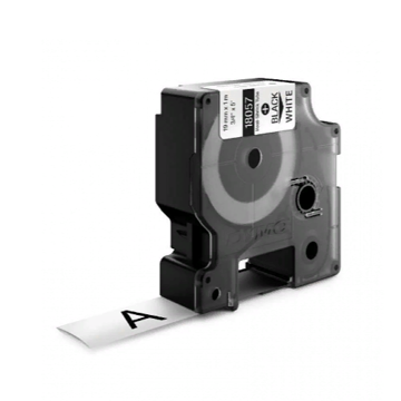 Картридж с термоусадочной трубкой для принтеров Dymo Rhino 1.5 м x 19 мм, белый (DYMO18057) - фото