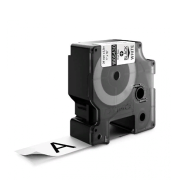 Картридж c виниловой лентой для принтеров Dymo Rhino 5.5 м x 24 мм, белый (DYMO1805430) - фото