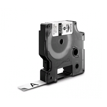 Картридж c полиэстеровой лентой для принтеров Dymo Rhino 5.5 м х 12 мм белый (DYMO18483) - фото