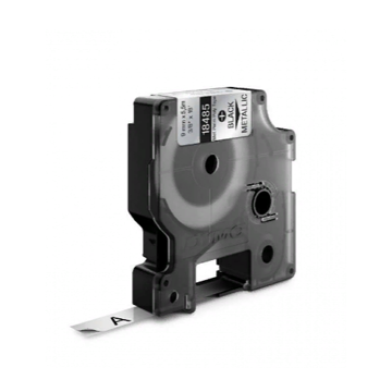 Картридж c полиэстеровой лентой для принтеров Dymo Rhino 5.5 м х 9 мм, металлик (DYMO18485) - фото