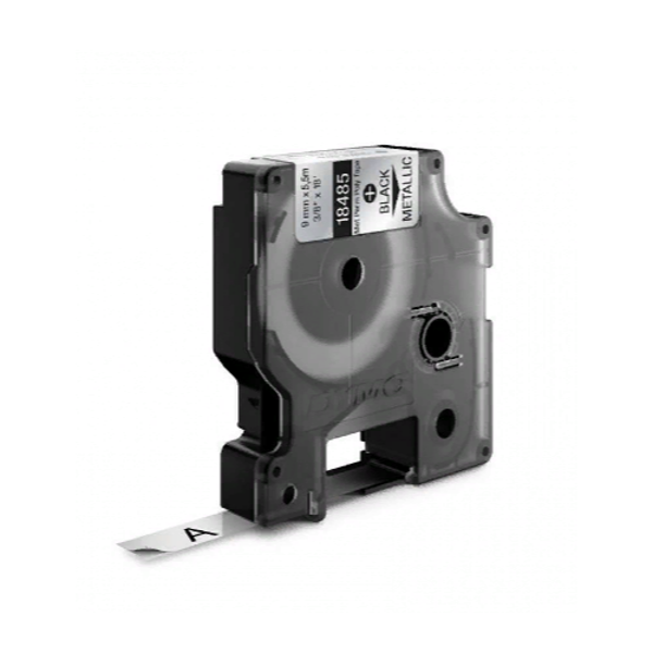 Картридж c полиэстеровой лентой для принтеров Dymo Rhino 5.5 м х 9 мм, металлик (DYMO18485)