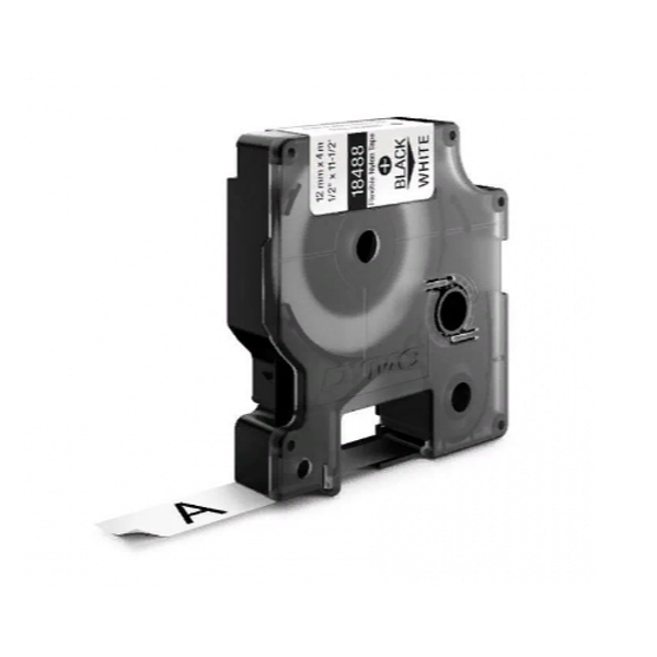 Картридж c нейлоновой лентой для принтеров Dymo Rhino 3.5 м х 12 мм, белый (DYMO18488)