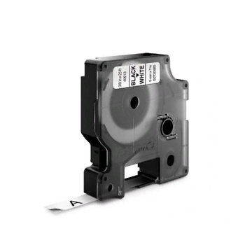 Картридж с виниловой лентой D1 для принтеров Dymo Label Manager, пластик 9 мм х 7 м, белый (DYMO40913) - фото