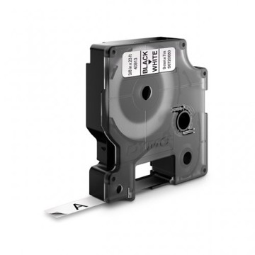 Картридж с лентой D1 для принтеров Dymo, пластик, черный шрифт, 9 мм х 7 м DYMO4091/S0720680 (DYMO40913-ON) - фото 1