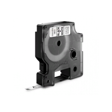 Картридж с виниловой лентой D1 для принтеров Dymo Label Manager, черный шрифт, 6 мм х 7 м, белый (DYMO43613)