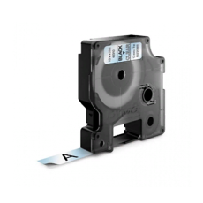 Картридж с виниловой лентой D1 для принтеров Dymo, пластик, черный шрифт, 12 мм х 7 м Прозрачный (DYMO45010)