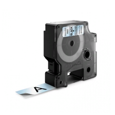 Картридж с виниловой лентой D1 для принтеров Dymo, черный шрифт, 19 мм х 7 м, прозрачный (DYMO45800)