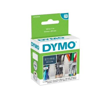 Самоклеящаяся термоэтикетка для принтеров Dymo Label Writer, 25 мм x 13 мм, 1000 шт/рулон (DYMO11353) - фото