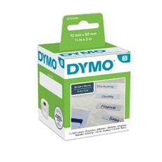 Самоклеящаяся термоэтикетка для принтеров Dymo Label Writer для подвесных папок, белые, 50 мм x 12 мм, 220 шт/рулон (DYMO99017)