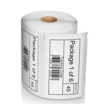 Самоклеящаяся термоэтикетка для принтеров Dymo Label Writer 4XL, 102 мм x 59 мм, 575 шт, 2 рулона (S0947420) - фото 1