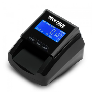 Автоматический детектор банкнот MERTECH D-20A FLASH PRO LСD с АКБ MER5048 - фото