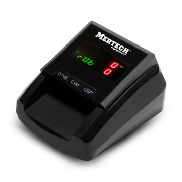 Автоматический детектор банкнот MERTECH D-20A Flash Pro LED MER5049 - фото