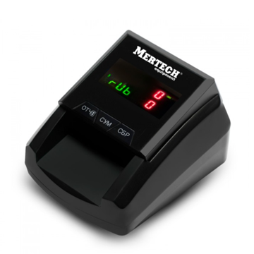 Автоматический детектор банкнот MERTECH D-20A FLASH PRO LED с АКБ MER5053 - фото