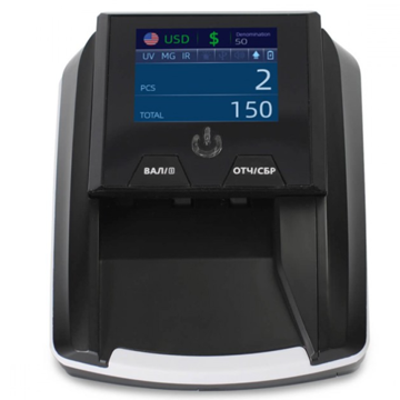Автоматический детектор банкнот MERTECH D-20A Promatic TFT MULTI с АКБ MER5038 - фото 1