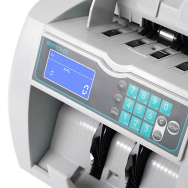 Мультивалютный счетчик банкнот MERTECH C-3 White MER5522