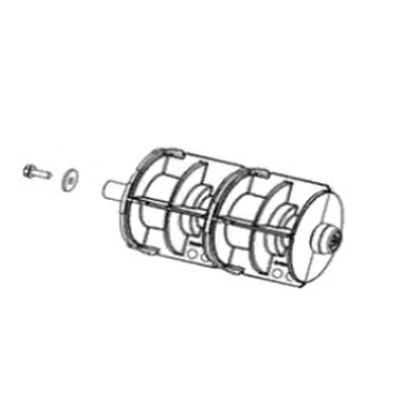 Втулка в сборе для принтера Datamax H-4408 (DPR78-2623-01) - фото