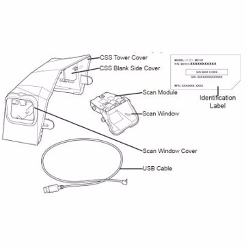 Сканер штрих-кода Zebra MX101-SR7000WW - фото 3
