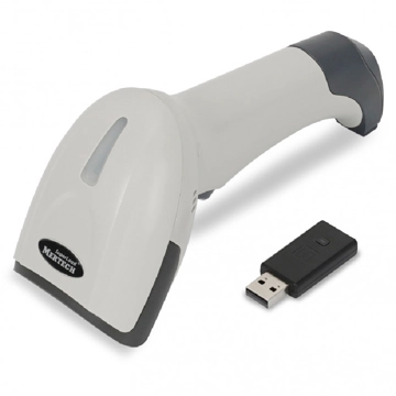 Беспроводной сканер штрих-кода MERTECH CL-2300 BLE Dongle P2D USB White - фото