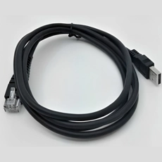 Кабель USB для сканеров Cino 2 м черный (CUR01) (AMCBA105500DCR0)