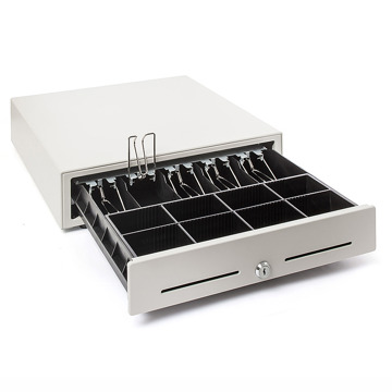 Денежный ящик POScenter 16K5 410x420x100 белый PC1609 - фото 1