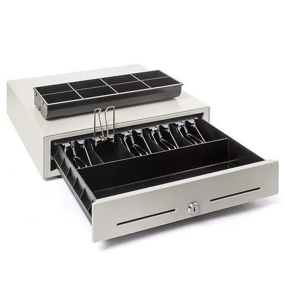 Денежный ящик POScenter 16K5 410x420x100 белый PC1609