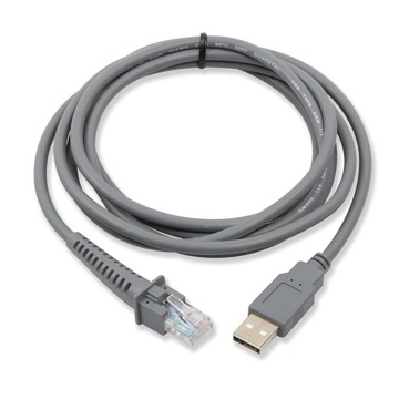 Кабель интерфейсный USB Type A, POT, STRT, SHORT/OM, 2м DATALOGIC 90A052211 - фото