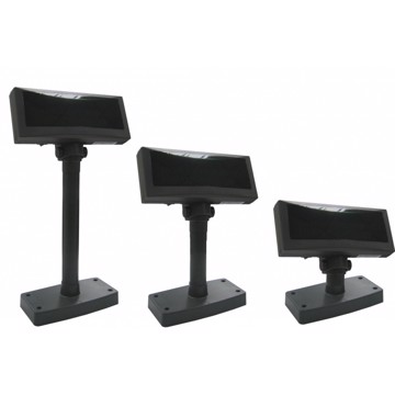 Дисплей покупателя Puritron 222040000025 2*20, USB, 5V, черный - фото